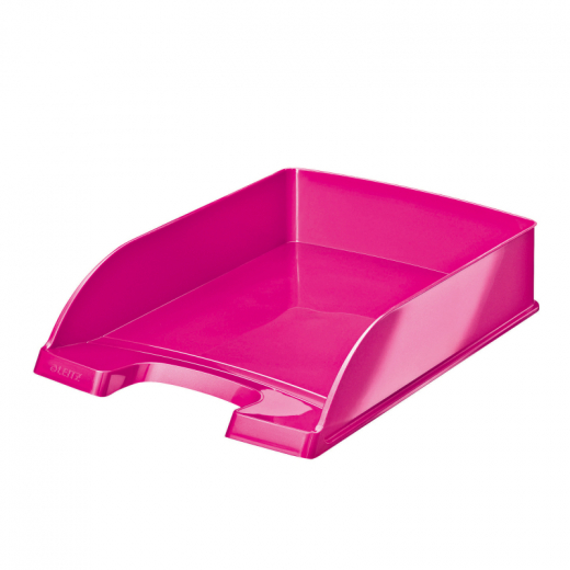 Leitz Briefablage WOW Plus 52263023 DIN A4 stapelbar PS pink,