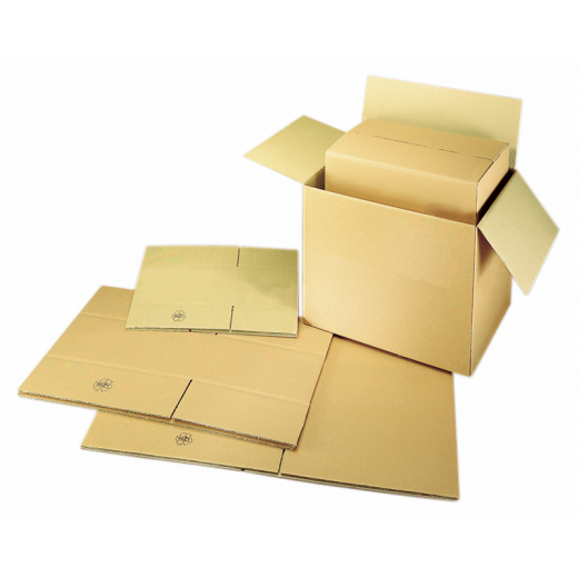 Faltkarton 39x29x20cm 12kg Wellpappe braun,