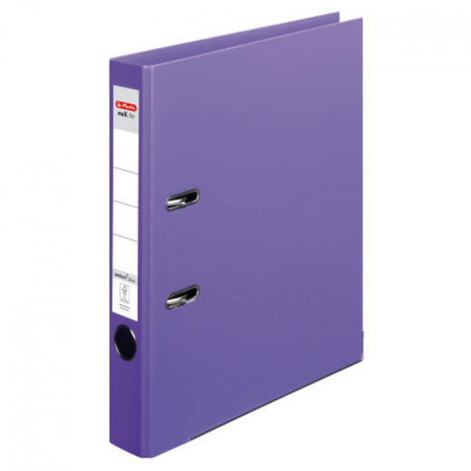 Herlitz Ordner maX.file protect plus 10834810 A4 50mm PP violett,