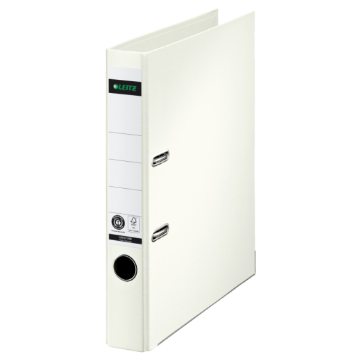 Leitz Ordner 10080001 DIN A4 50mm Papier weiß,