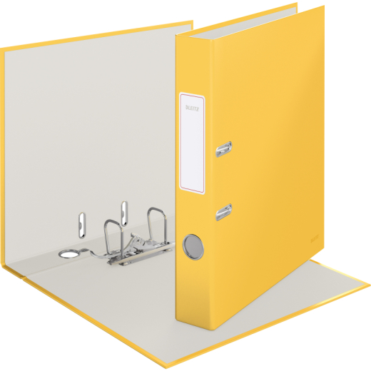 Leitz Ordner Cosy Soft Touch 10620019 A4 50mm Pappe gelb, - 308863308