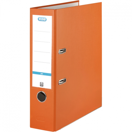 ELBA Ordner smart 100202155 DIN A4 80mm PP orange, - 761266