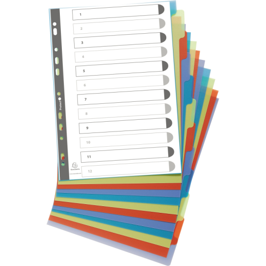 Exacompta Register Forever 2712E A4 PP 12tlg, - 206270