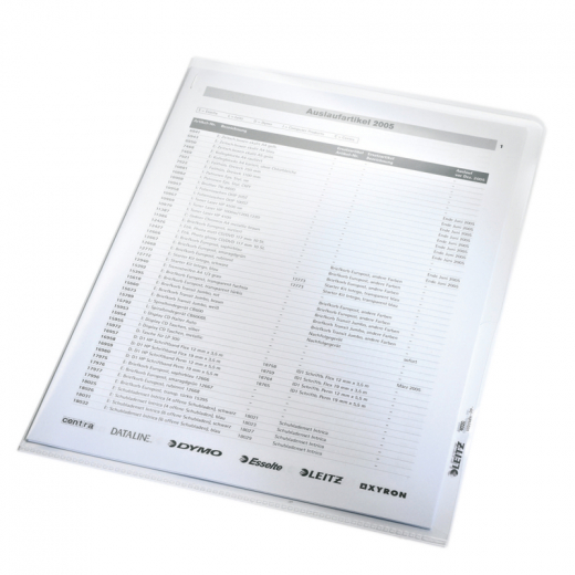 Leitz Sichthülle 40200003 A4 0,16 mm glasklar 100 St./Pack., - LEI4020