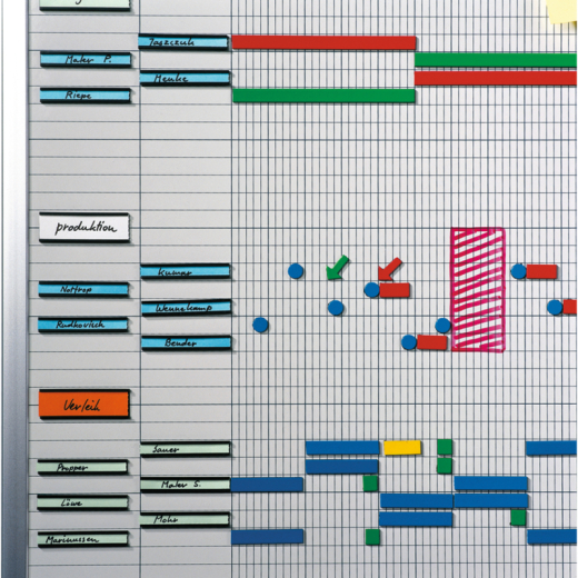 Jahresplaner Professional 100x150cm 75 Personen/Objekte 5-Tage-Woche, - 150400700