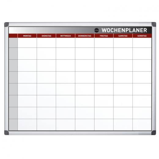 Bi-office Wochenplaner Earth GA03134790 Stahloberfläche 90x60cm, - BSQGA03134790