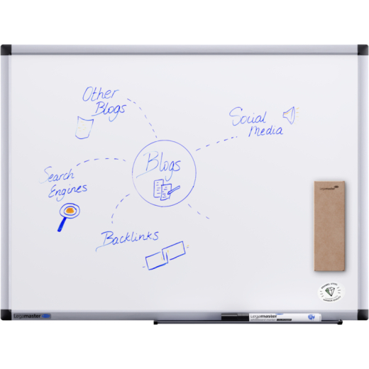 Legamaster Whiteboard UNITE PLUS 7-108235 45x60cm, - 150070000