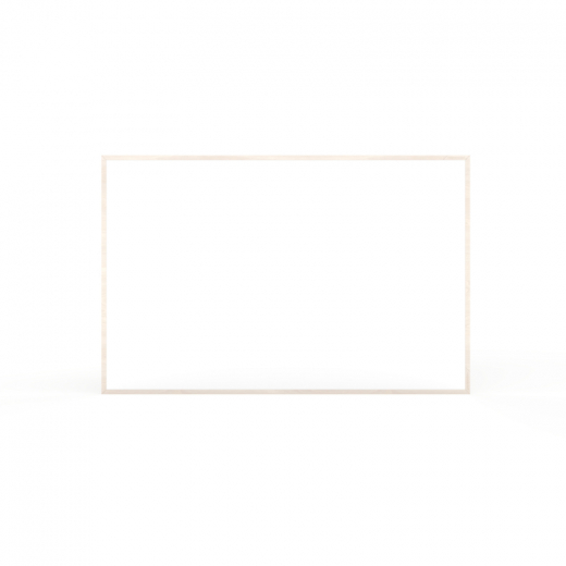 magnetoplan Whiteboard Wood Series 1440200 Rahmen ws 120x96cm,