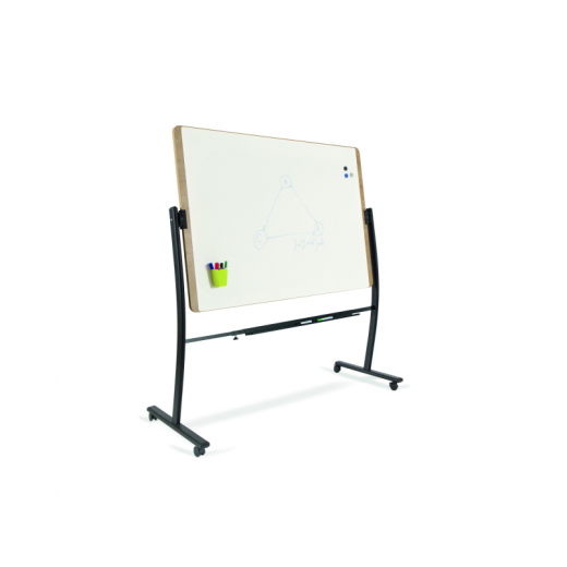 rocada Whiteboard NAT6871V22 R687170 150x100cm mobil holz, - 150092500