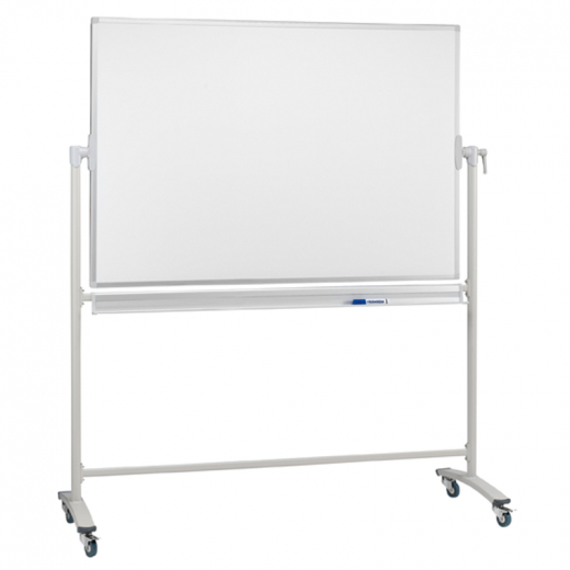 Franken Whiteboard ST201 120x90cm drehbar emailliert weiß, - 18415853