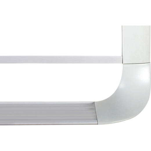 Bi-office Whiteboard Shiny Grey MVI270406 emailliert 180x120cm, - 675127