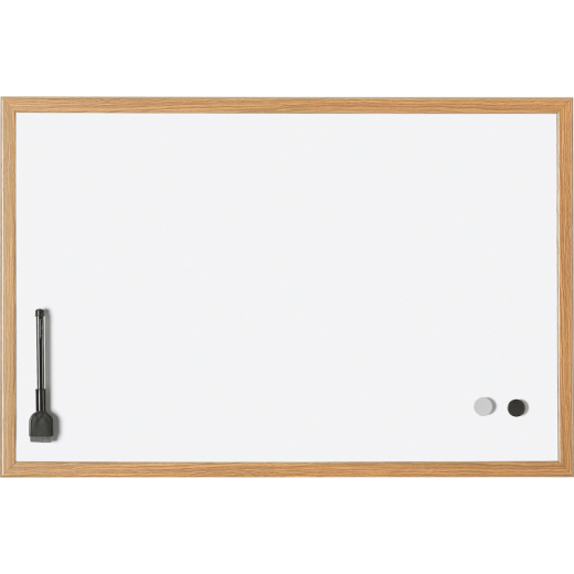 magnetoplan Whiteboard 121926 MDF-Rahmen 590x390mm,