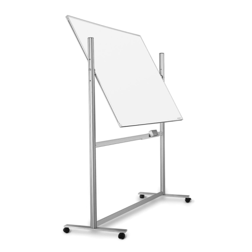 magnetoplan Whiteboard ferroscript 1242918 mobil 180x120cm,