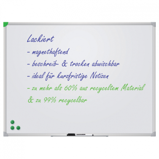 Franken Whiteboard U-Act Line SC913040 30x40cm weiß, - FRASC913040