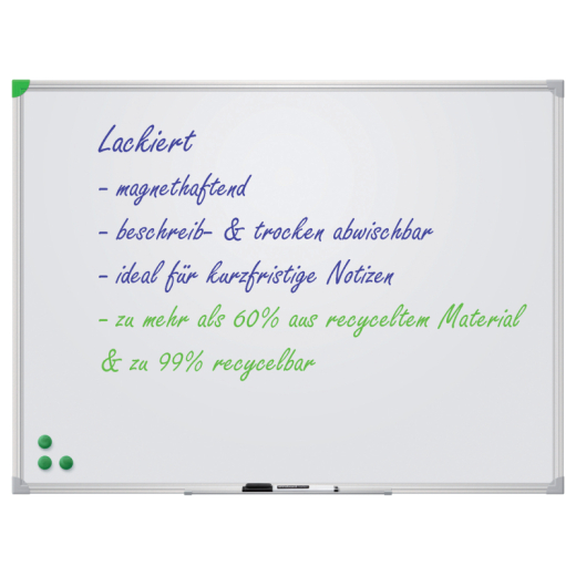 Franken Whiteboard U-Act Line SC914060 40x60cm weiß, - FRASC914060