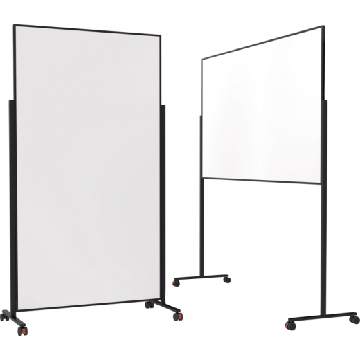 magnetoplan Whiteboard Vario 1181200 100x180cm Rahmen schwarz,