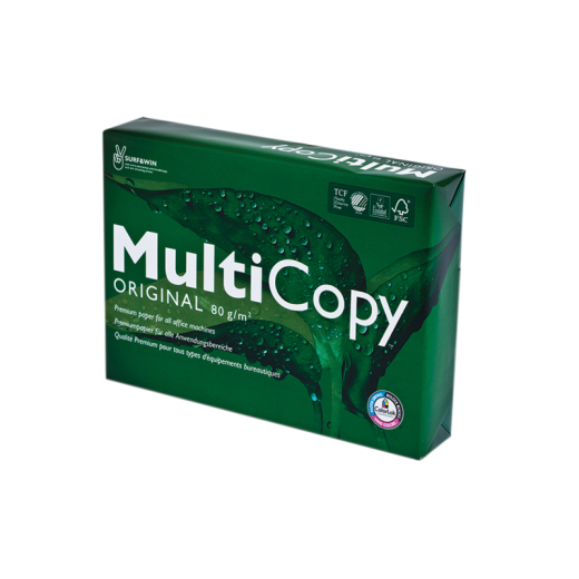 Multicopy Kopierpapier 2100005143 A4 2xgel. 500Bl., - 204873
