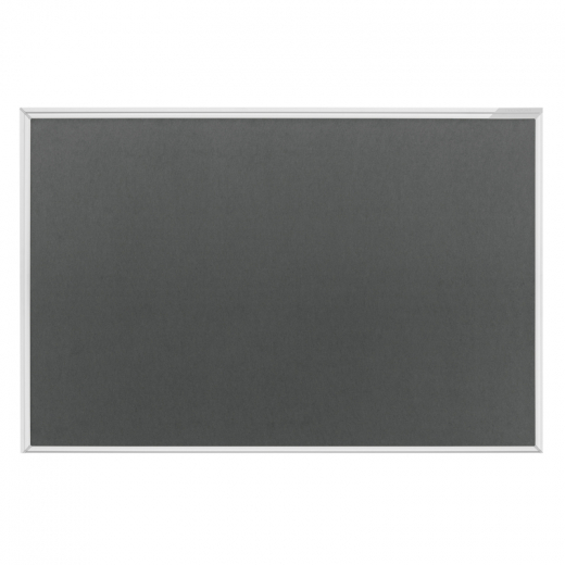 magnetoplan Textilpinnwand SP 1460001 60x45cm grau, - 70000020