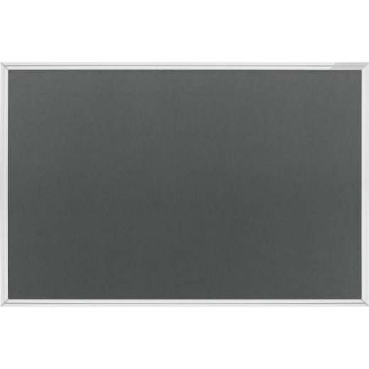 magnetoplan Textilpinnwand SP 1490001 90x60cm grau, - 70000022