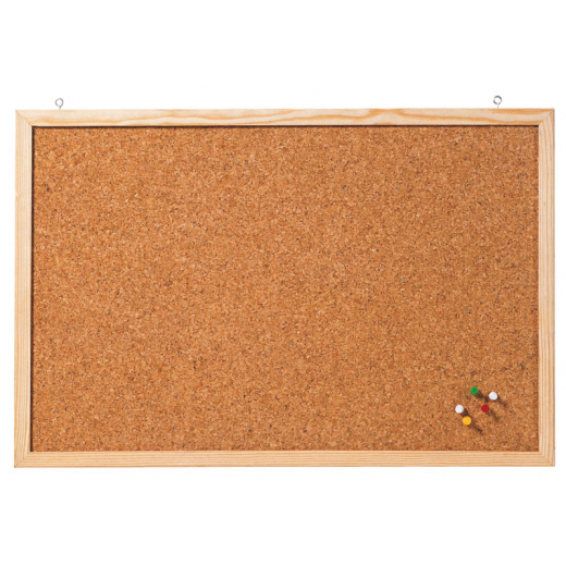 Franken Korktafel CC-KT6080 E 60x80cm Naturrahmen,