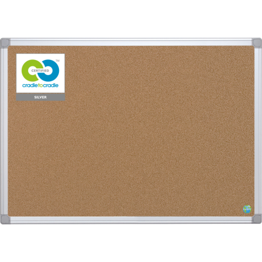 Bi-office Korktafel Earth CA271790 180x120cm Aluminiumrahmen,