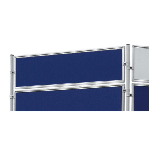 Franken Stellwand-Tafel EL-UTF60 03 60x120cm (HxB) beids. Filz blau, - 191007050