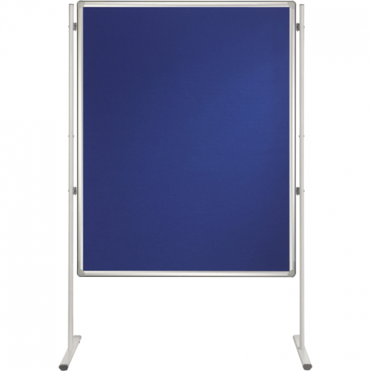 Franken Stellwandtafel PRO SFD800503 180x120cm lack./Filz bl, - 750478001