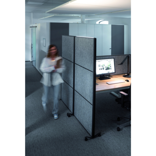 MAUL Stellwandsystem MAULconnecto 9661189 Uplight 3xAk d.gr Mobil,