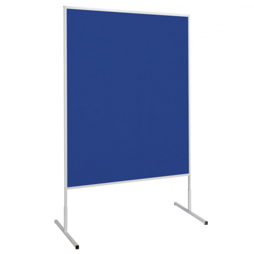 MAUL Moderationstafel MAULstandard 6363482 120x150cm Filz blau, - MAU6363482