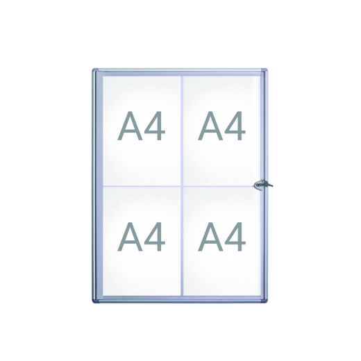 MAUL Schaukasten MAULextraslim 6820408 4xA4, - MAU6820408