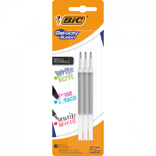 BIC Gelmine Gel-ocity Illusion 505384 sw 3St.,