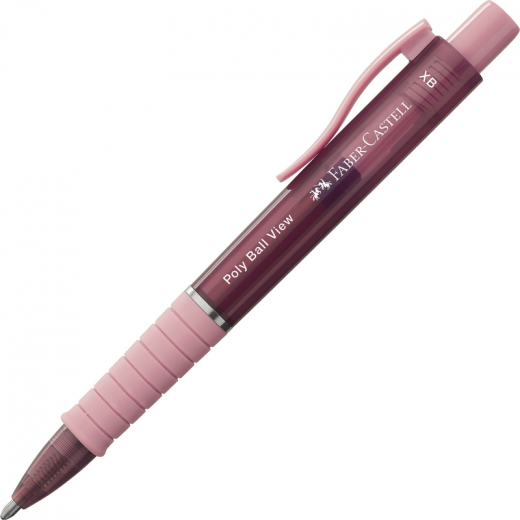 Faber-Castell Kugelschreiber Poly Ball VIEW 145753 rose shadow, - 507050753