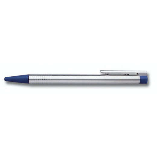 Lamy Kugelschreiber logo 1203801 Schaft blau matt, - LAMY 205 LOGO MATT BLUE