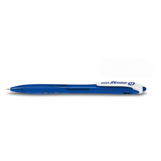 PILOT Kugelschreiber Rex Grip 2047703 Strichstärke M blau, - PIL2047BL