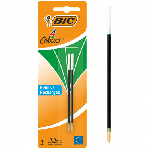 BIC Kugelschreibermine 4 Colours 929250 0,4mm grün 2 St./Pack.,