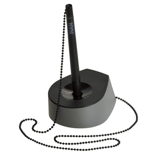 HAN Kugelschreiberständer SALSA 1770-39 +Kette dunkelgrau/schwarz, - HAN177039