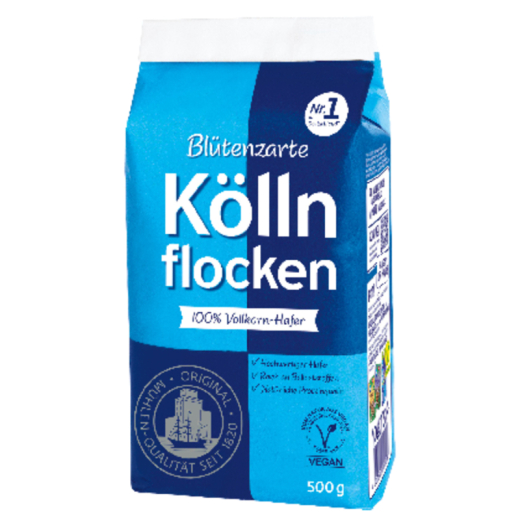 Kölln Blütenzarte Köllnflocken 10010000 Hafer-Vollkorn 500g 15St,