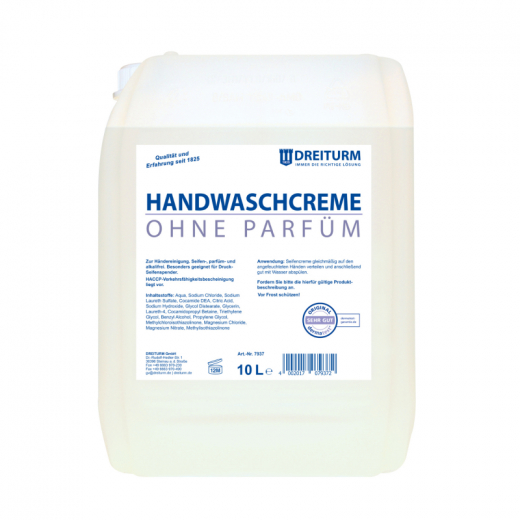 DREITURM Handwaschcreme 7937 neutral 10l,