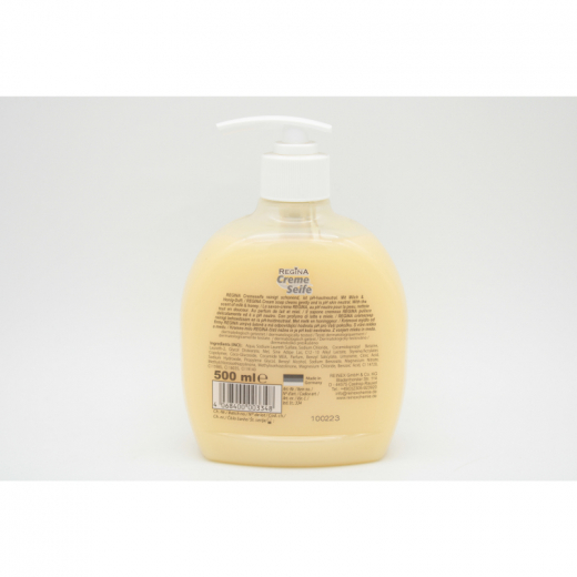 Regina Creme-Seife flüssig 334 Honig-Milch 500ml, - RNX334