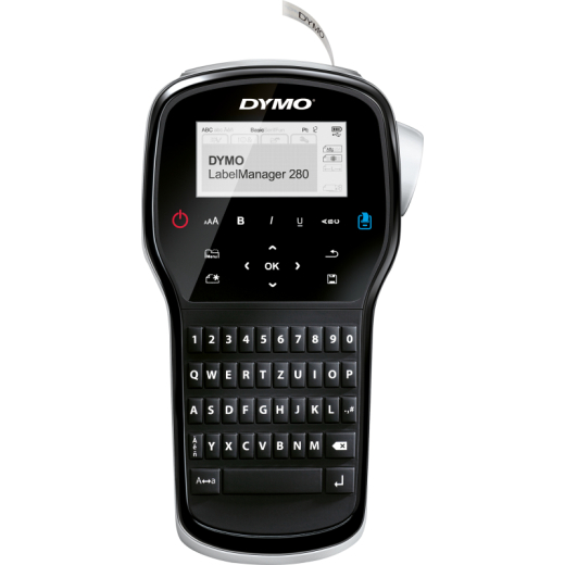 DYMO Beschriftungsgerät LM 280 S0968970 6-12mm schwarz, - DYMS0968970