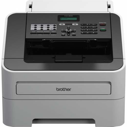 Brother Faxgerät FAX2840G1 36,8x31,1x36cm Laser gr/sw, - BROFAX2840