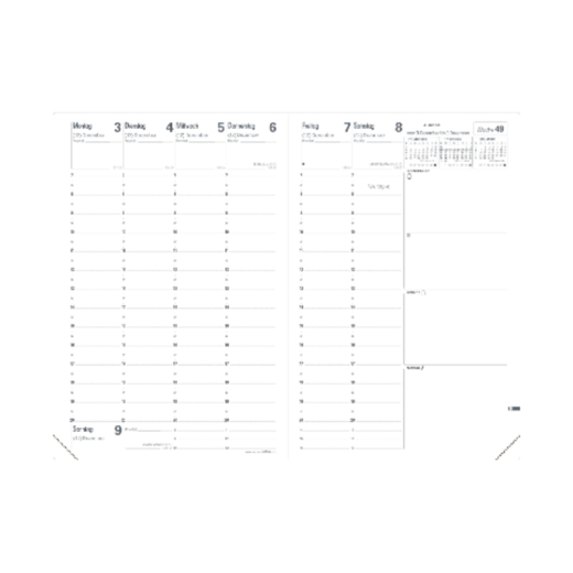 Quo Vadis Kalender Minister Club 015904Q bl,