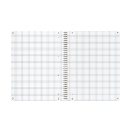 Oxford Notizbuch Origins 400150008 A4+ 70Blatt grau kariert,