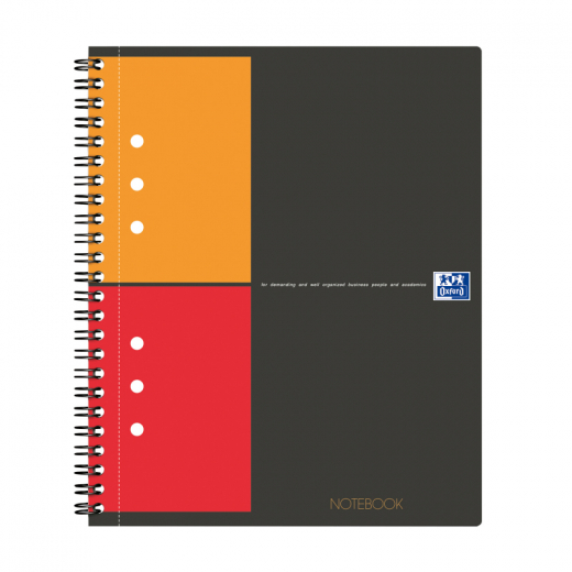 Oxford Collegeblock Notebook 100101849 DIN A5 kariert 80Blatt,