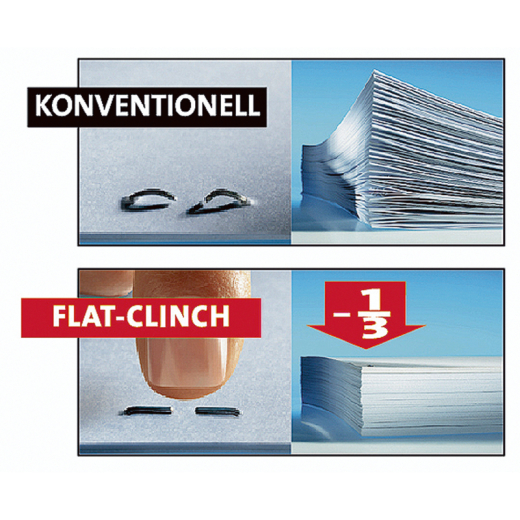 NOVUS Heftgerät B4 FC 020-1468 max. 50Bl. Metall/Kunststoff bl, - NOVB4FCBL
