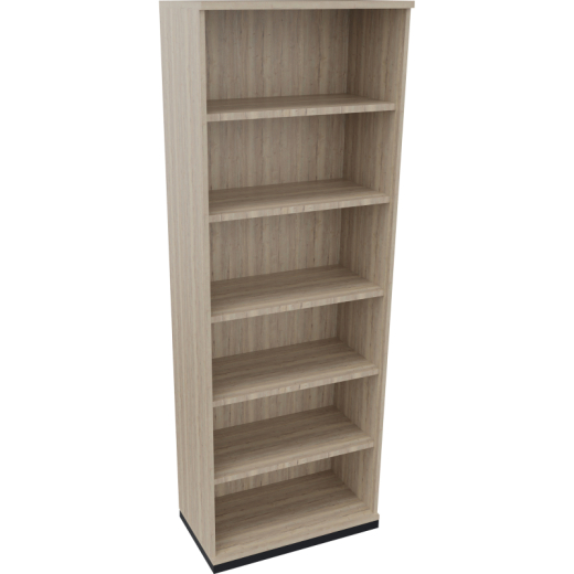 Regal 6OH B800xT442xH2221mm Anthrazit-Metallic/Eiche Natur,