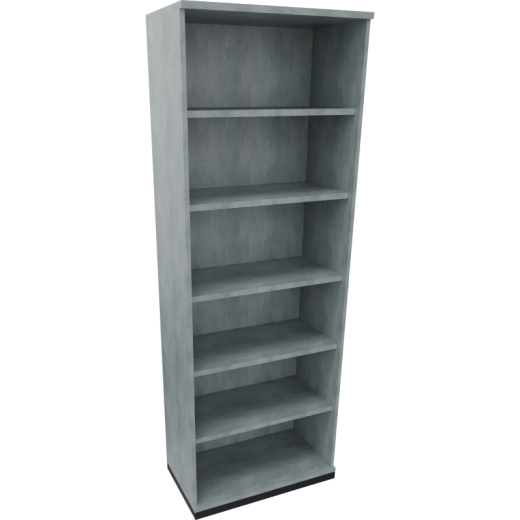 Regal 6OH B800xT442xH2221mm Anthrazit-Metallic/Beton hell,