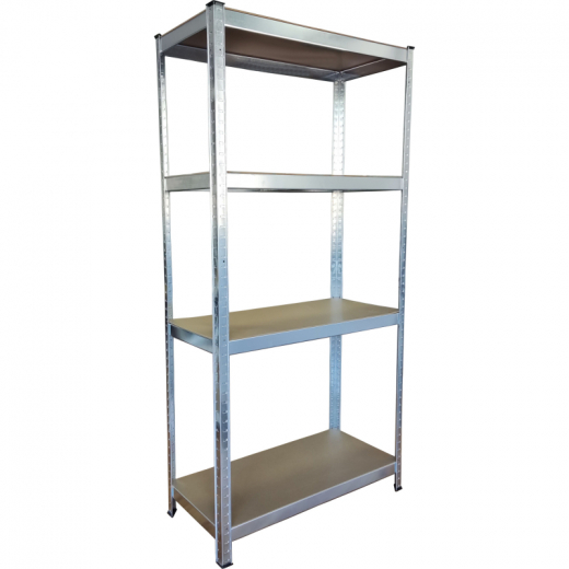 pro-bau-tec Schwerlastregal 10068 150x75x30cm 4Böden 100kg, - 820131100