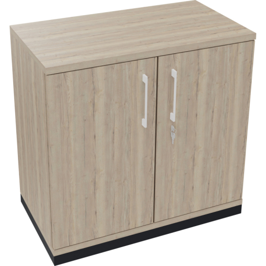 Flügeltürenschrank 2OH B800xT442xH781 an/Eiche Nat, - 820113571