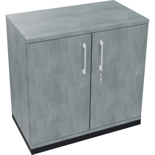 Flügeltürenschrank 2OH B800xT442xH781 an/Beton, - 820113583